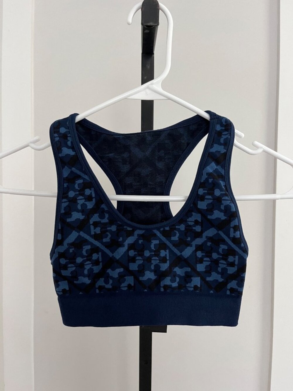 Tory Burch Prismatic T Monogram Jacquard Seamless Bra Size XS/S